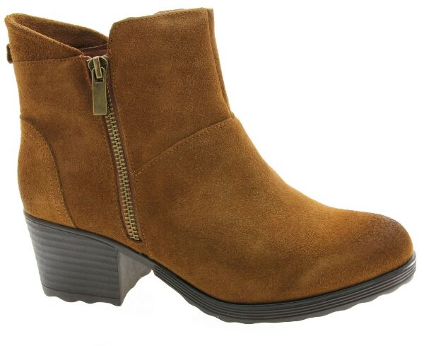 KOZAKI BOTKI SKÓRZANE DAMSKIE