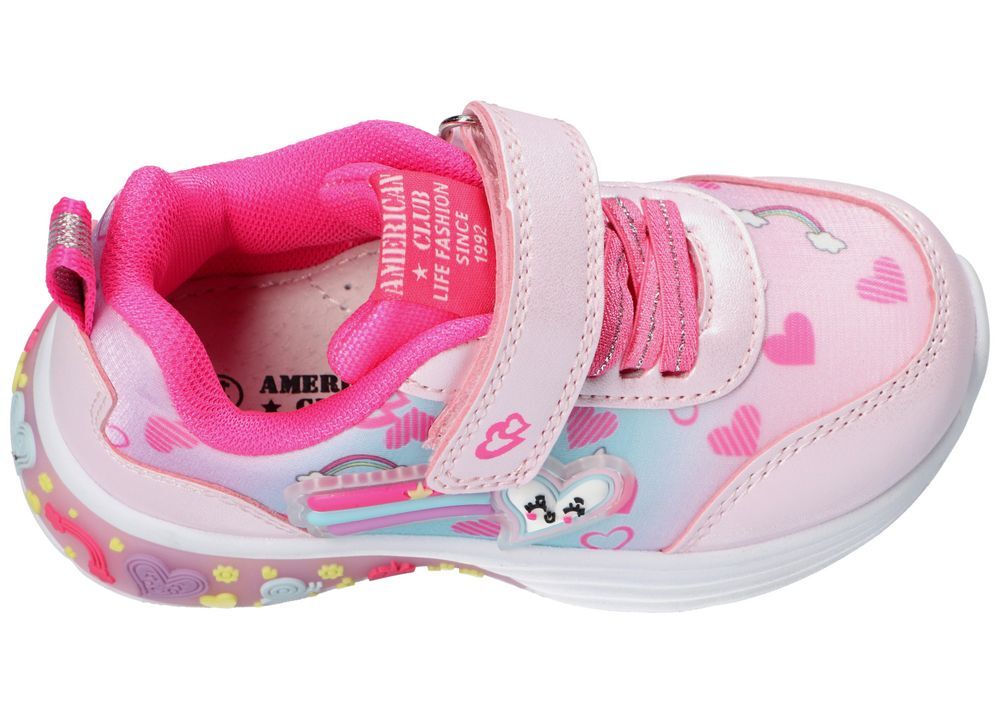 ADIDASY BUTY SPORTOWE ZE ŚWIECĄCĄ PODESZWĄ 