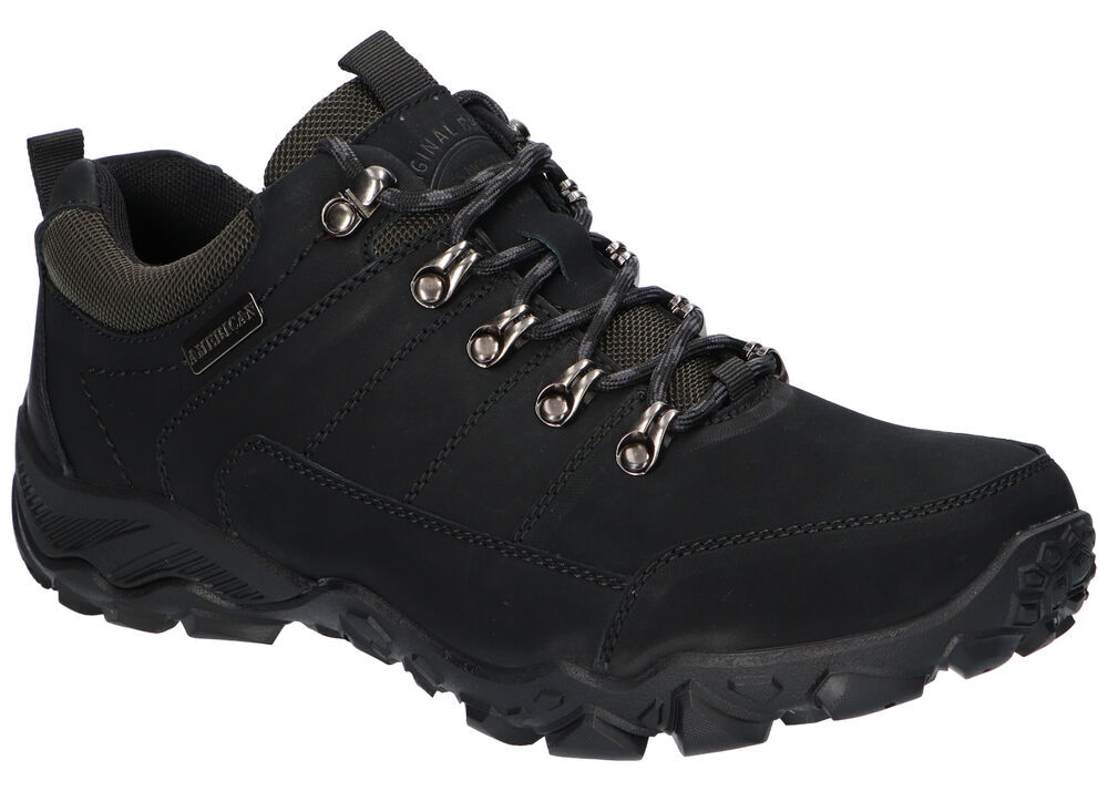 TREKKINGI PÓŁBUTY SKÓRZANE MĘSKIE