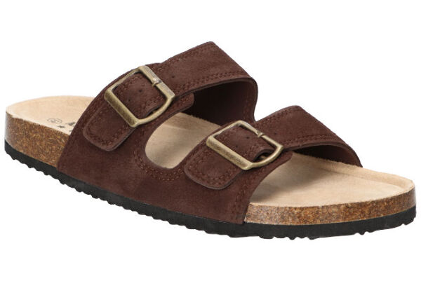 KLAPKI SKÓRZANE MĘSKIE