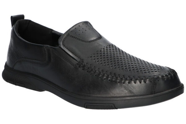 BUTY PÓŁBUTY SKÓRZANE WSUWANE MĘSKIE