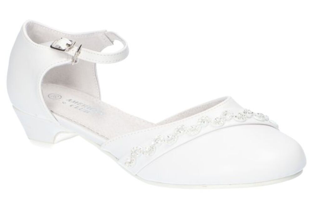 BIAŁE BUTY KOMUNIJNE DZIECIĘCE