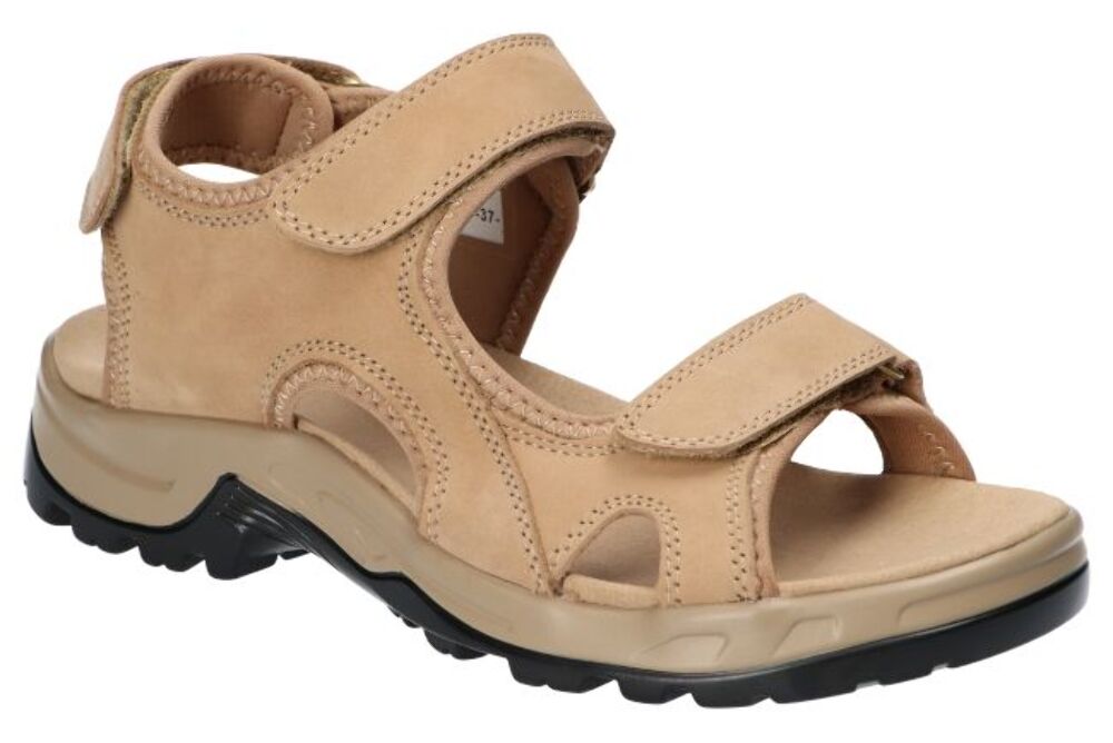 SANDAŁY SKÓRZANE NA RZEPY