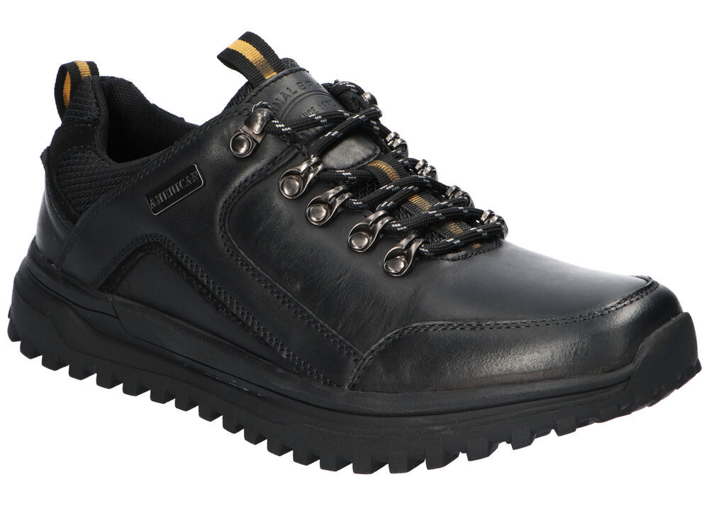 TREKKINGI PÓŁBUTY SKÓRZANE MĘSKIE