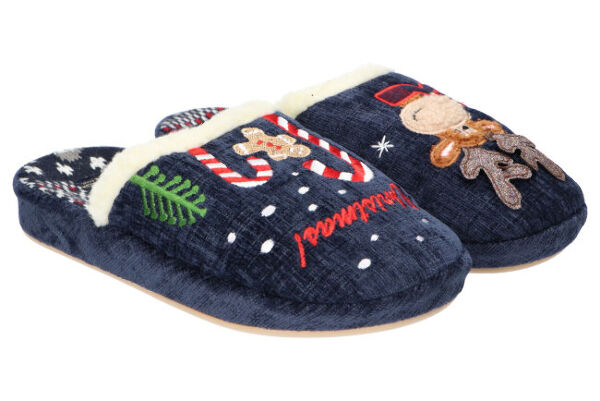 PANTOFLE KAPCIE ŚWIĄTECZNE
