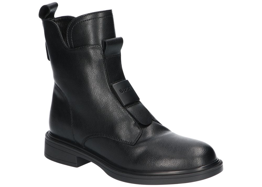 SOLE ELEGANCKIE BOTKI SKÓRZANE DAMSKIE